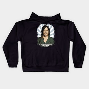 Daryl Dixon Quotes Kids Hoodie